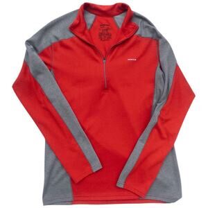 Patagonia Capilene 3 Midweight Jacket Red Gray Half Zip Mens Medium